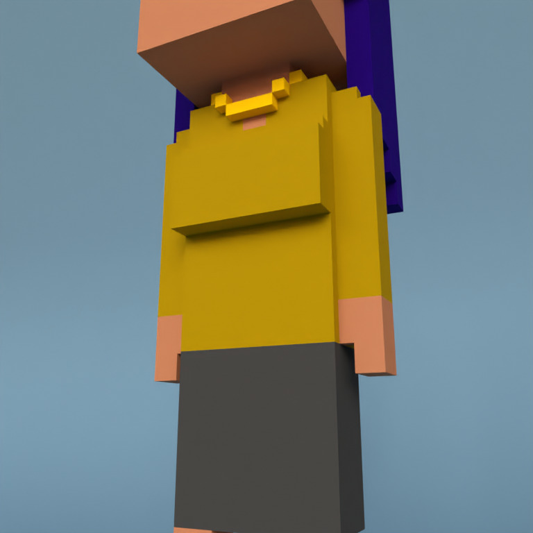 Meebit #9128 — Outfit