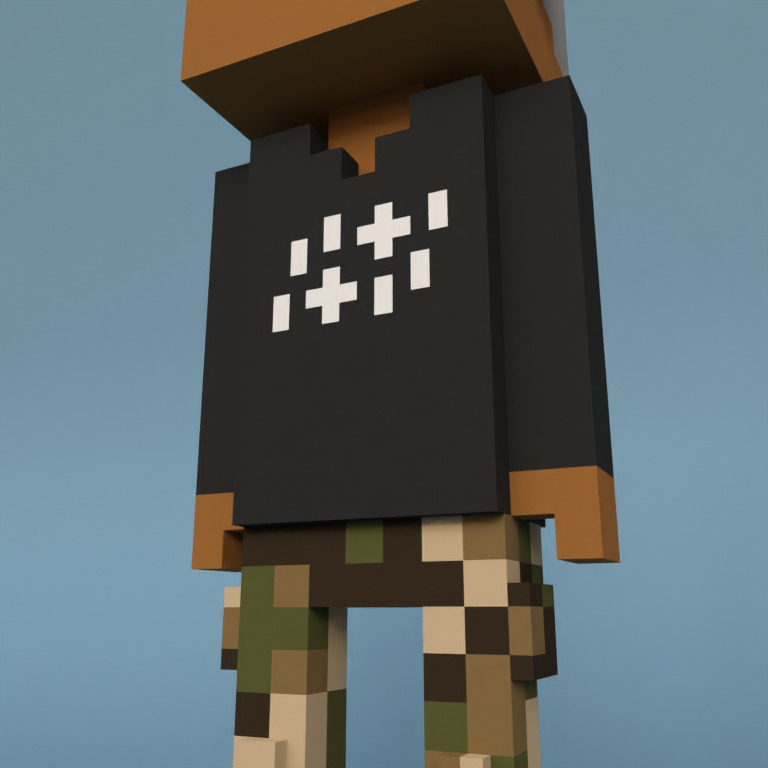 Meebit #9129 — Outfit