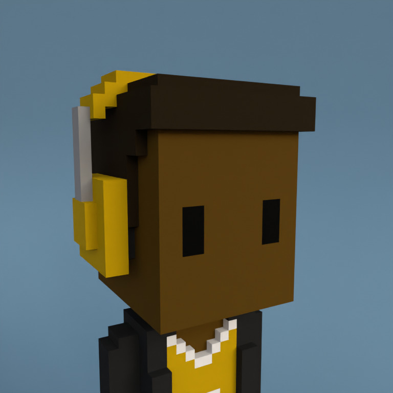 Meebit #9134 — Portrait