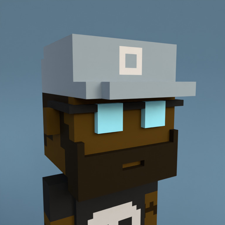 Meebit #9136 — Portrait
