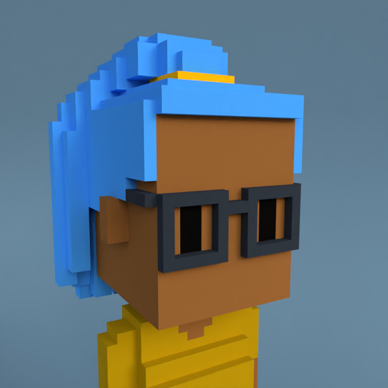 Meebit #9137 — Portrait