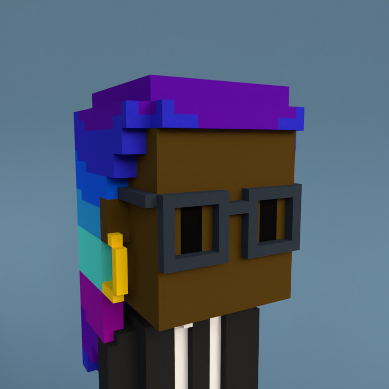 Meebit #9140 — Portrait
