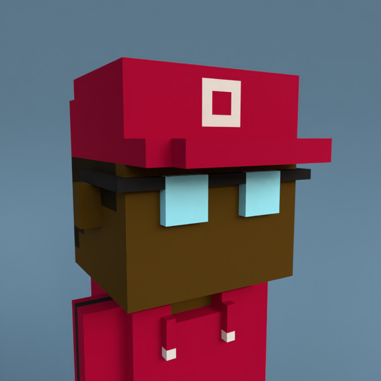 Meebit #9145 — Portrait