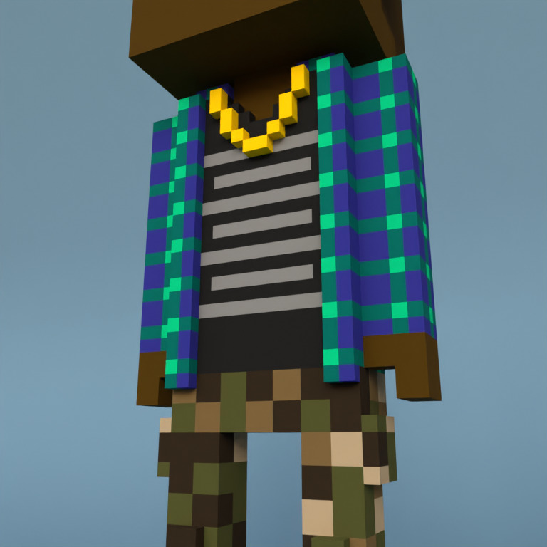 Meebit #9155 — Outfit