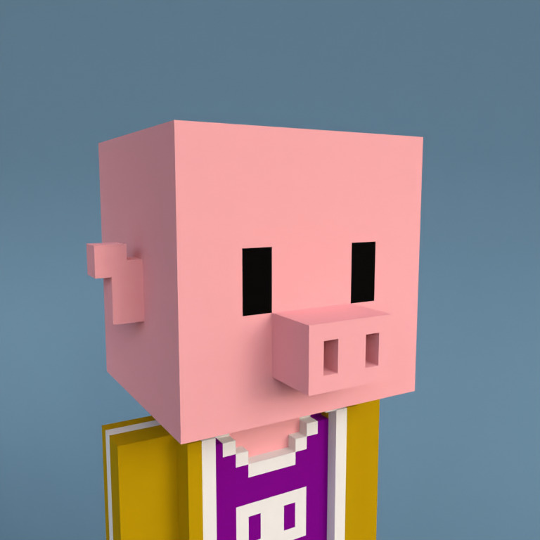 Meebit #9156 — Portrait