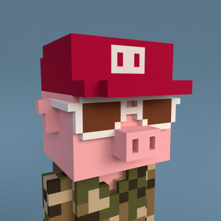 Meebit #9167 — Portrait