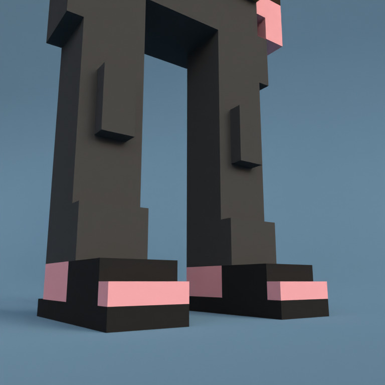 Meebit #9167 — Shoes