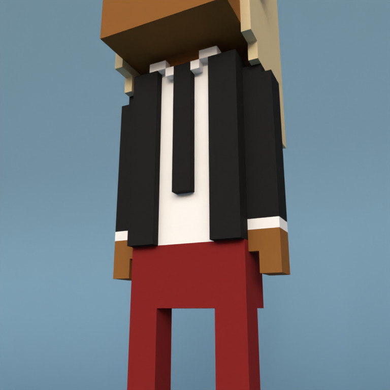 Meebit #9176 — Outfit