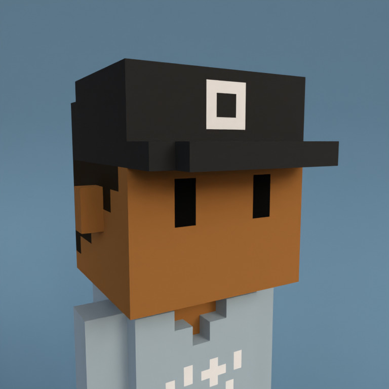 Meebit #9184 — Portrait
