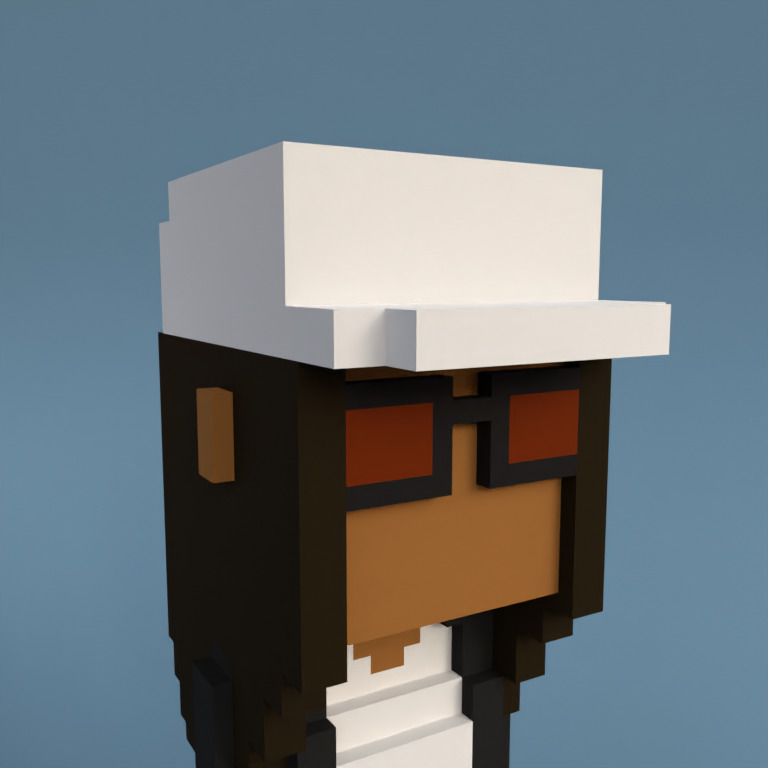 Meebit #9186 — Portrait