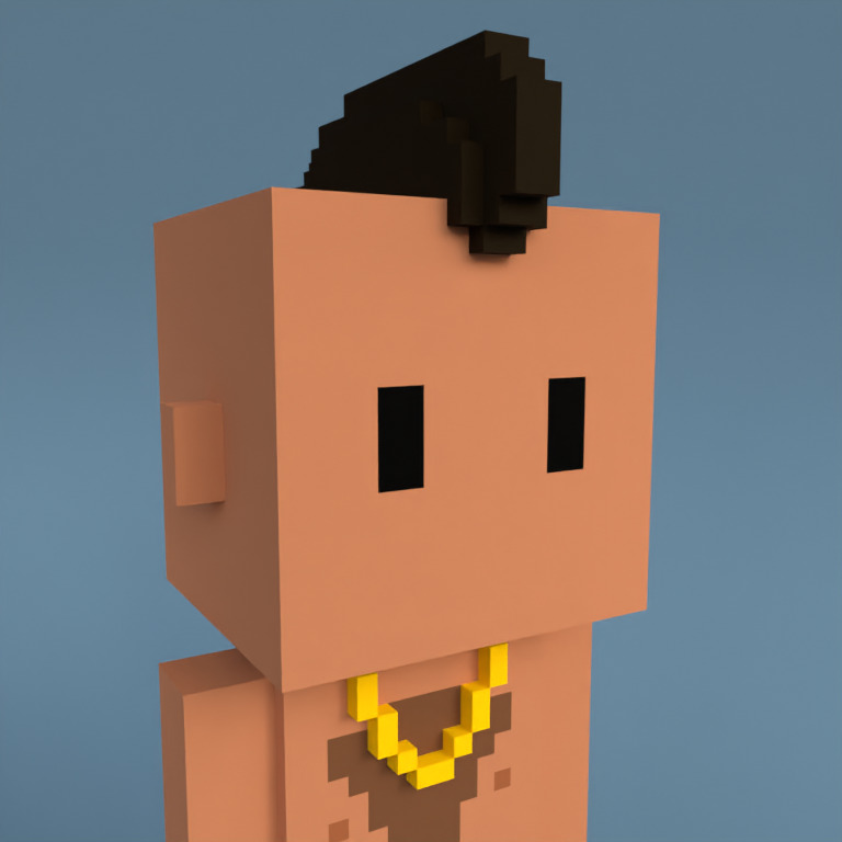 Meebit #9189 — Portrait