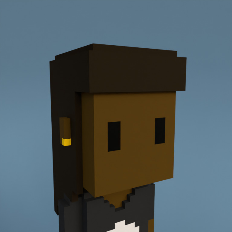 Meebit #9191 — Portrait