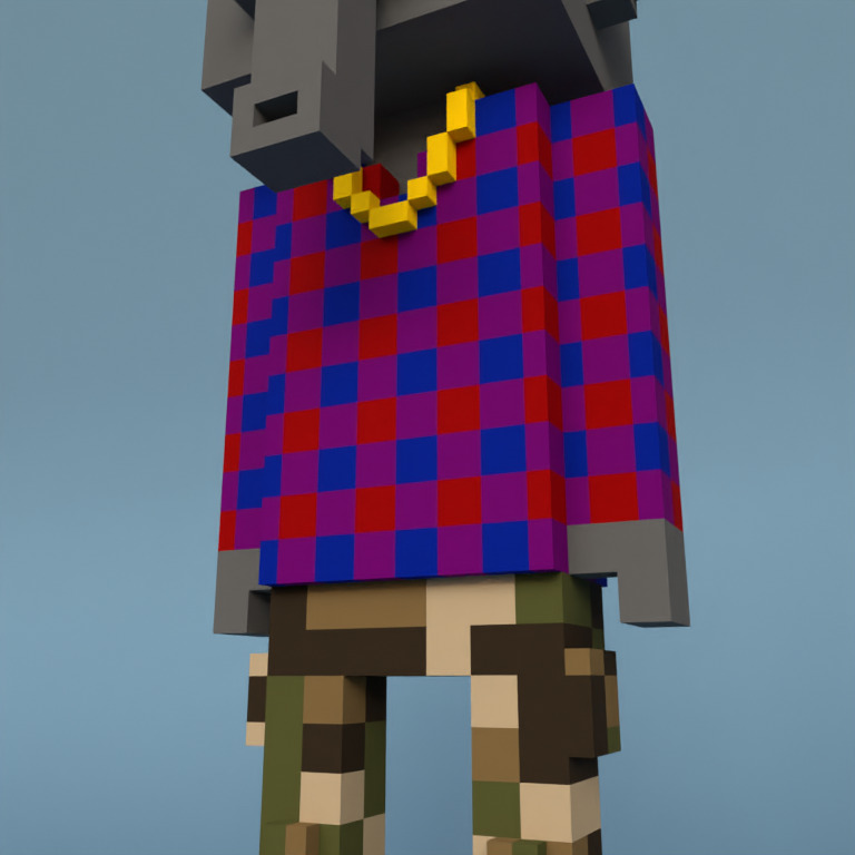 Meebit #9195 — Outfit