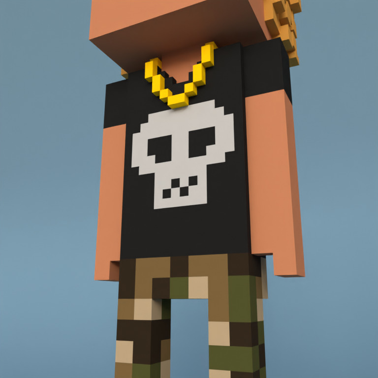 Meebit #9202 — Outfit