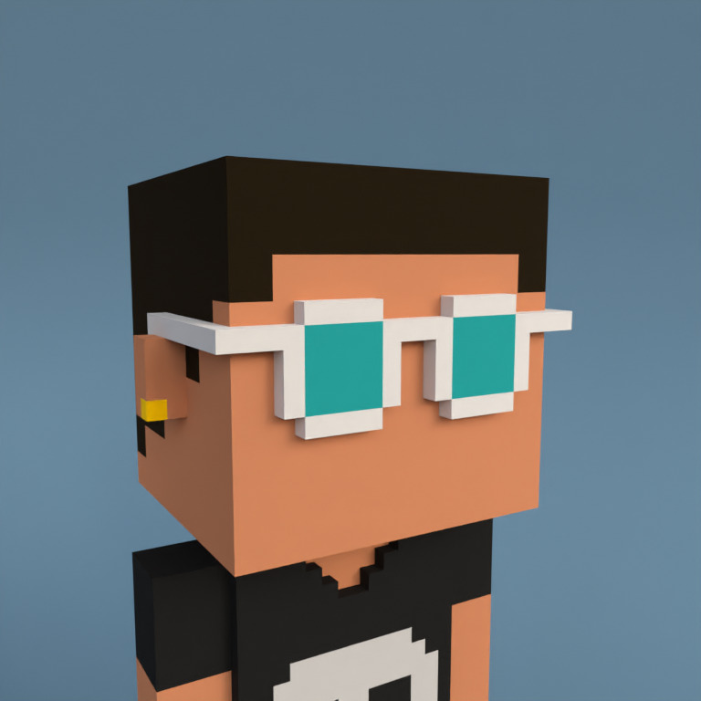 Meebit #9204 — Portrait