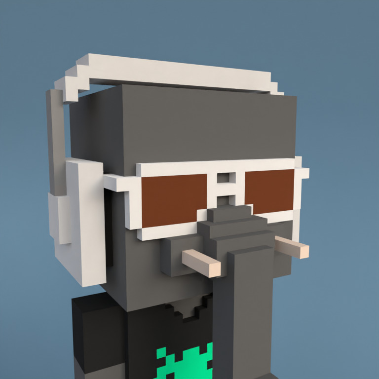 Meebit #9209 — Portrait