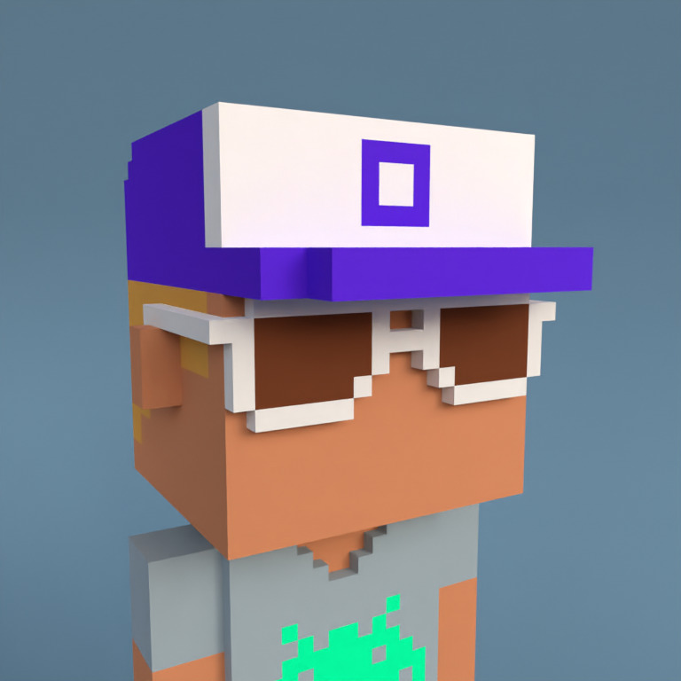 Meebit #9210 — Portrait