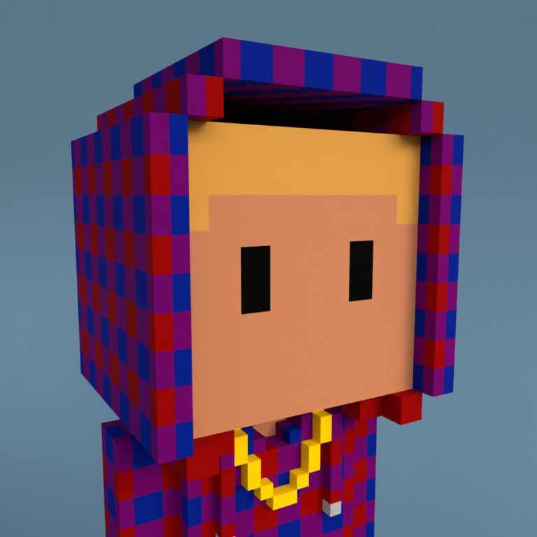 Meebit #9211 — Portrait