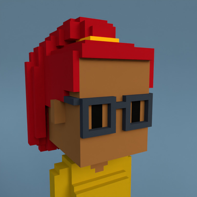 Meebit #9213 — Portrait