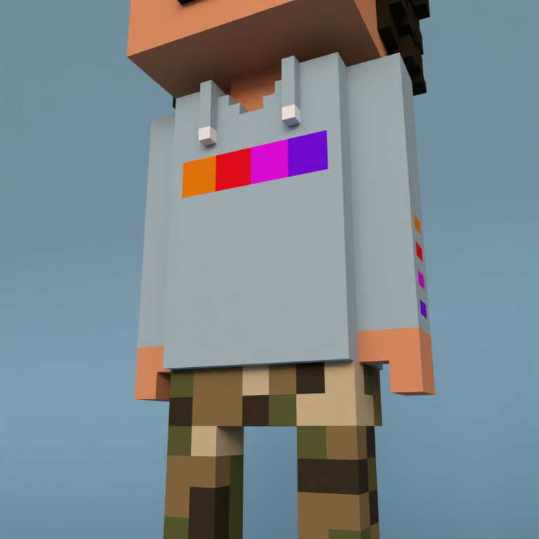 Meebit #9214 — Outfit