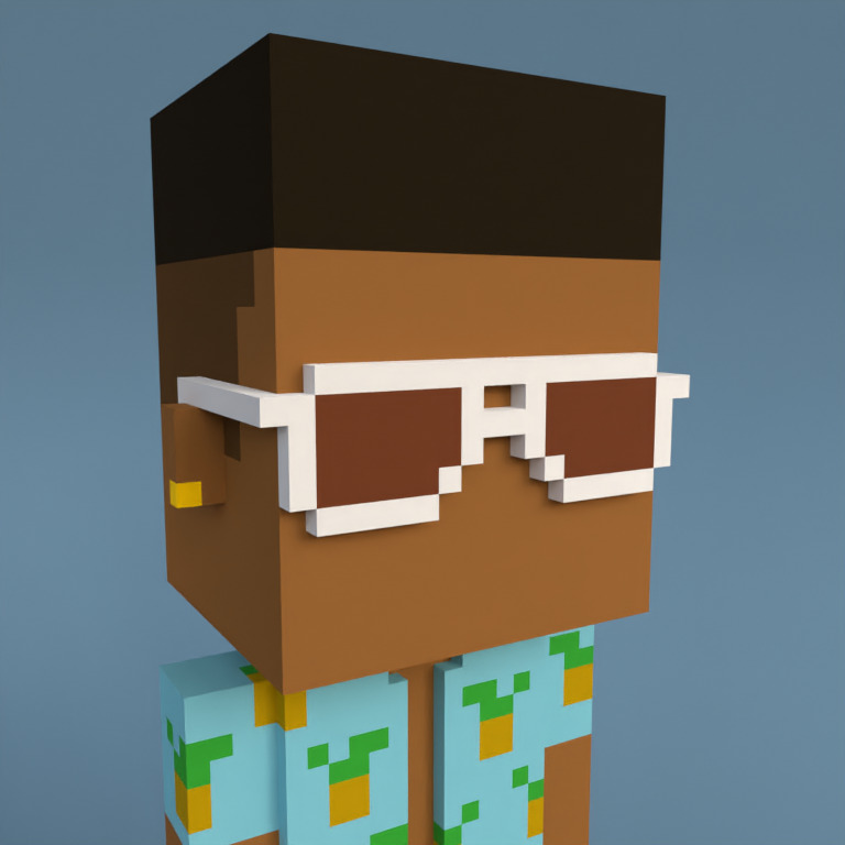 Meebit #9216 — Portrait