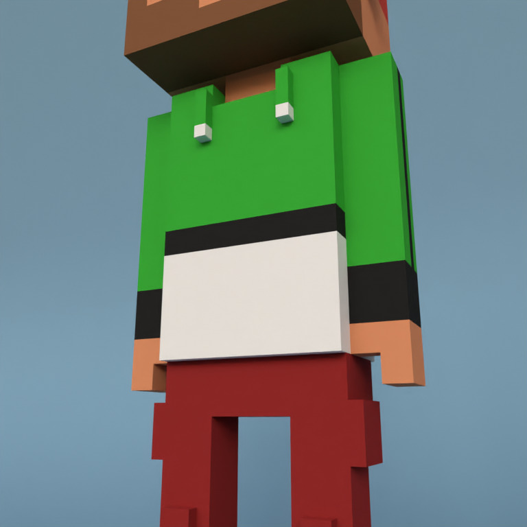 Meebit #9225 — Outfit