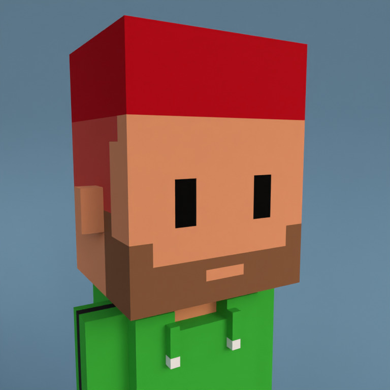 Meebit #9225 — Portrait
