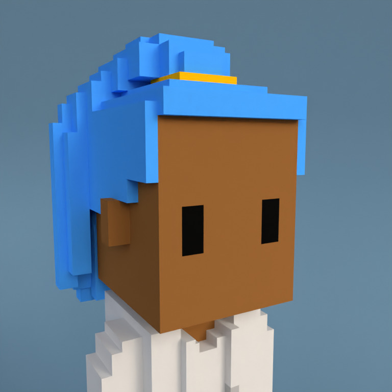 Meebit #9227 — Portrait