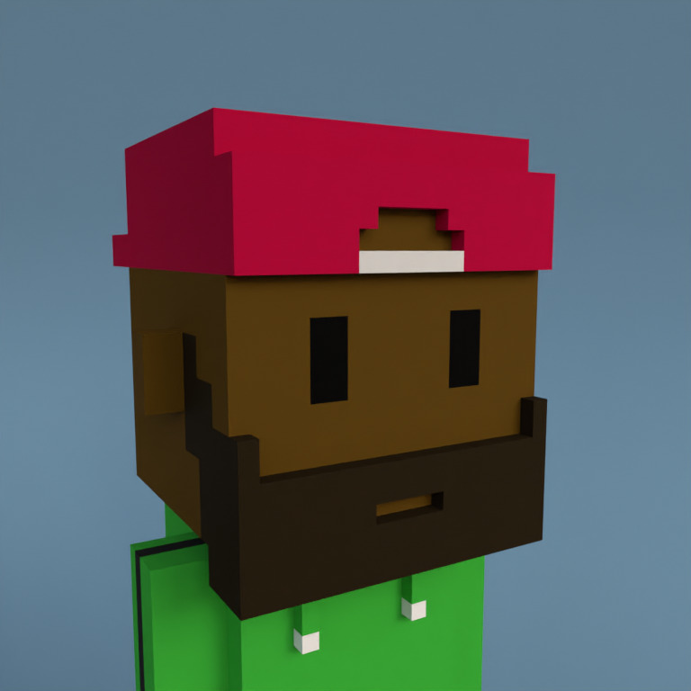 Meebit #9231 — Portrait