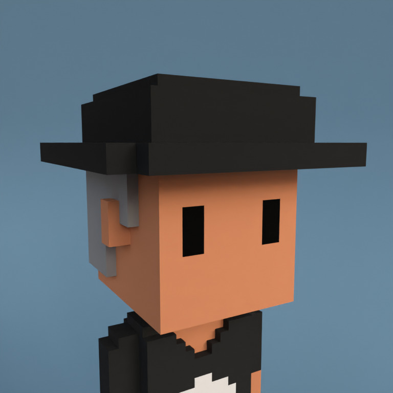 Meebit #9236 — Portrait