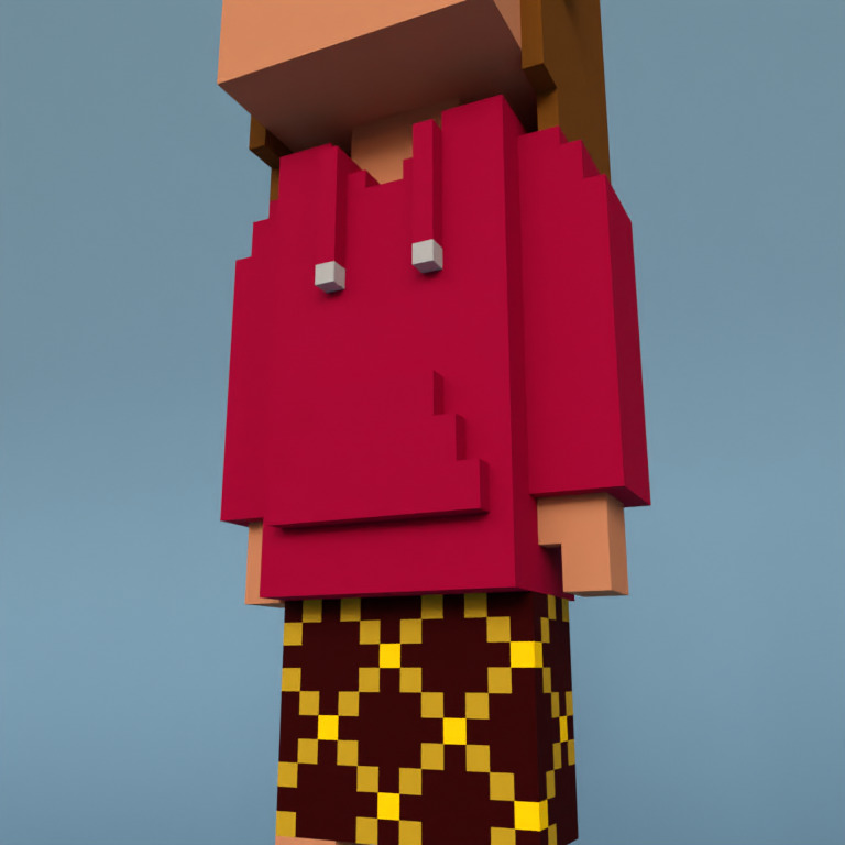 Meebit #9240 — Outfit