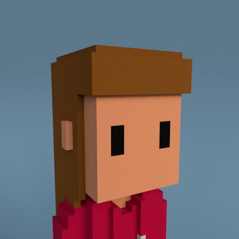 Meebit #9240 — Portrait
