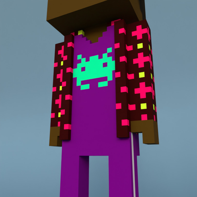 Meebit #9243 — Outfit