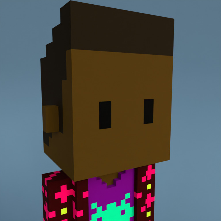 Meebit #9243 — Portrait