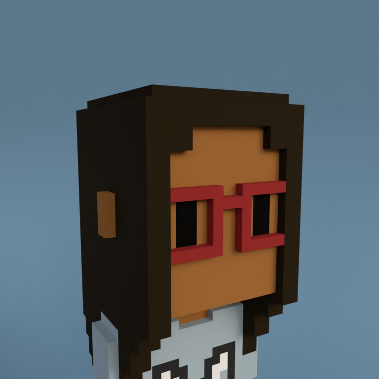 Meebit #9250 — Portrait