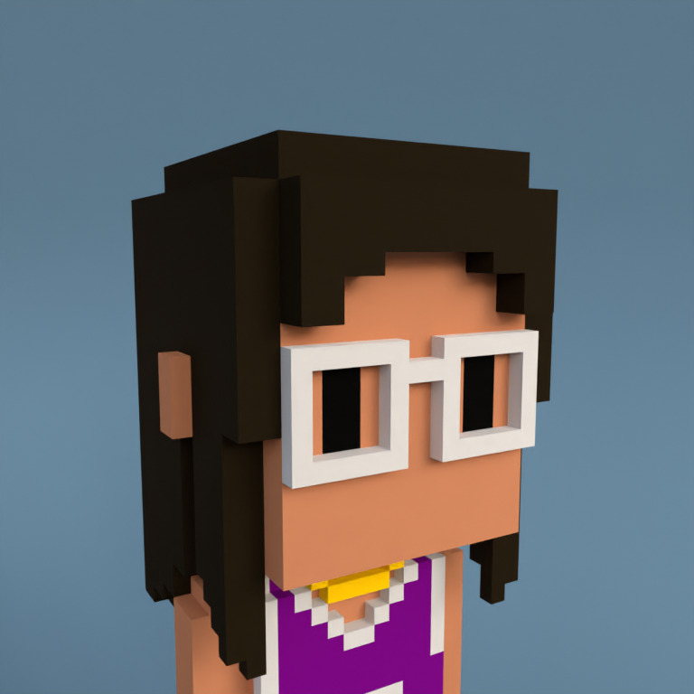 Meebit #9252 — Portrait