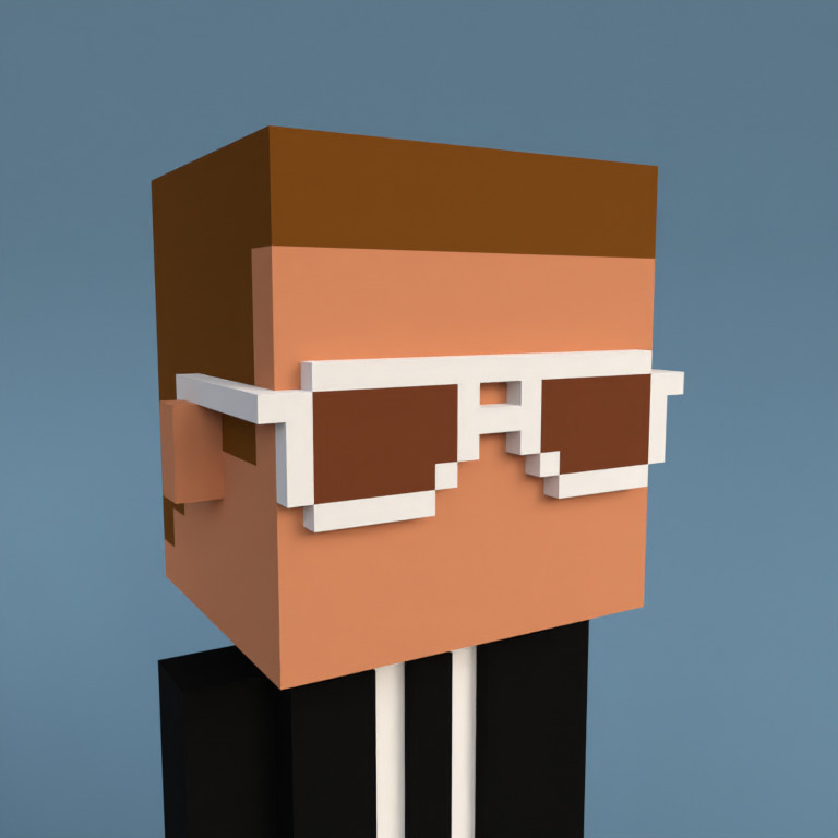 Meebit #9254 — Portrait