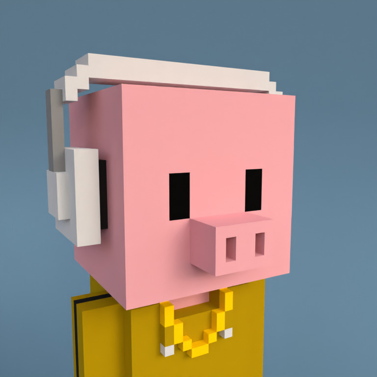 Meebit #9255 — Portrait