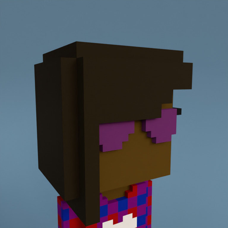 Meebit #9256 — Portrait