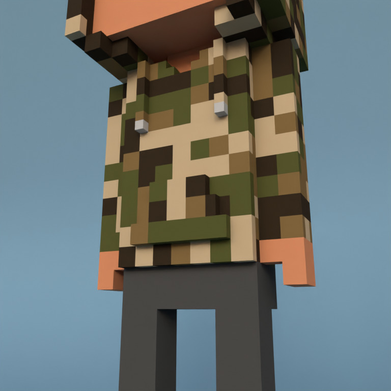 Meebit #9259 — Outfit