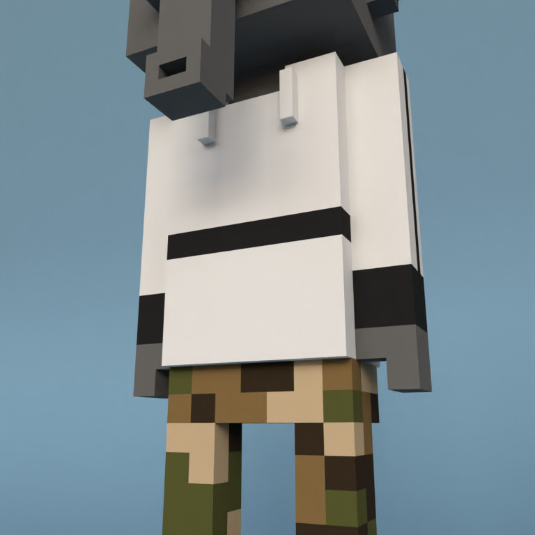 Meebit #9262 — Outfit