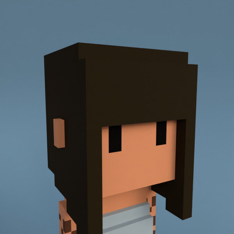 Meebit #9263 — Portrait
