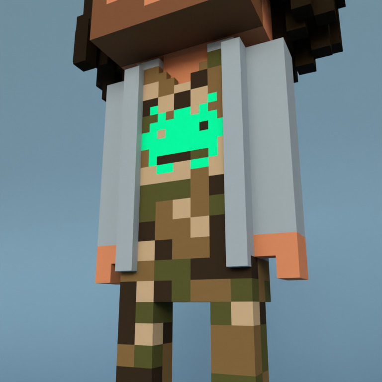 Meebit #9264 — Outfit