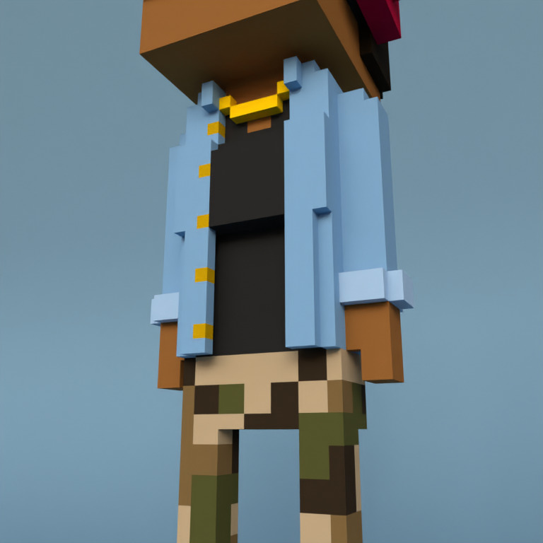 Meebit #9267 — Outfit