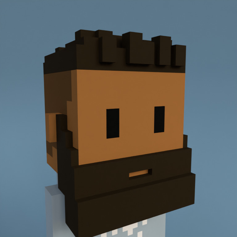 Meebit #9268 — Portrait