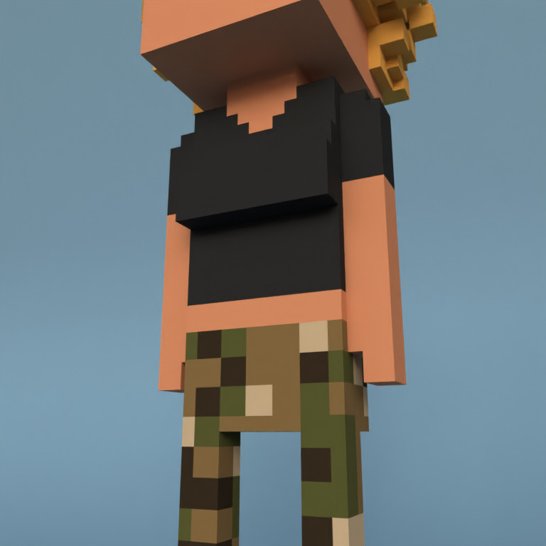 Meebit #9283 — Outfit