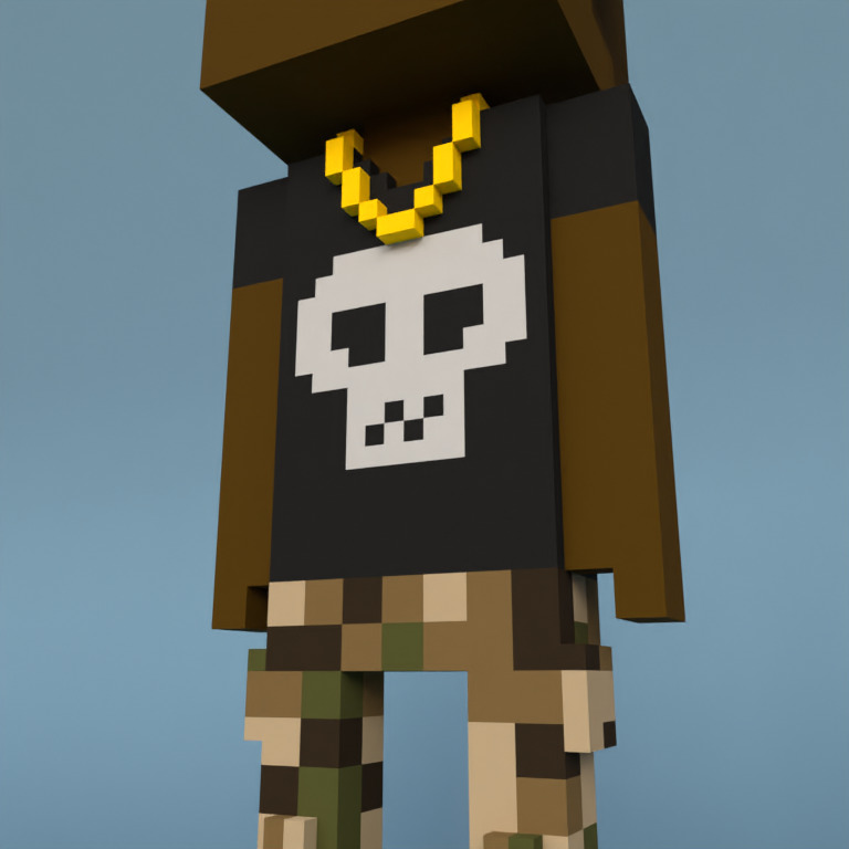 Meebit #9286 — Outfit