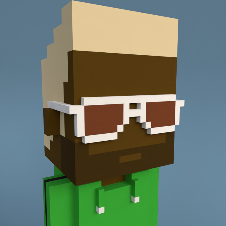 Meebit #9293 — Portrait
