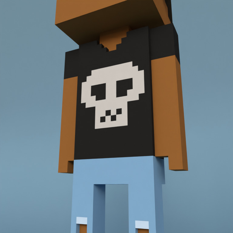 Meebit #9296 — Outfit