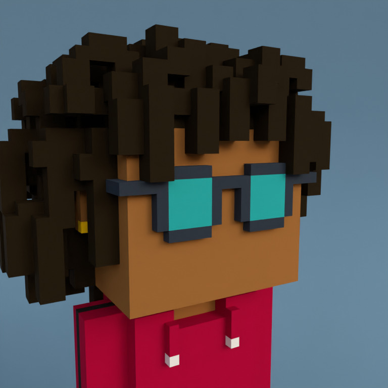 Meebit #9297 — Portrait